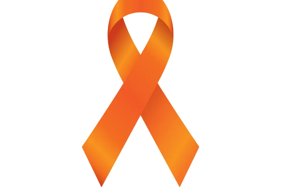 Orange ribbon