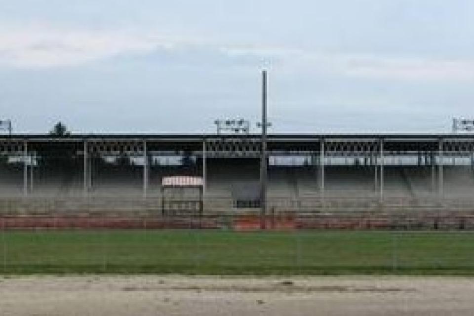 grandstand at Graham Park