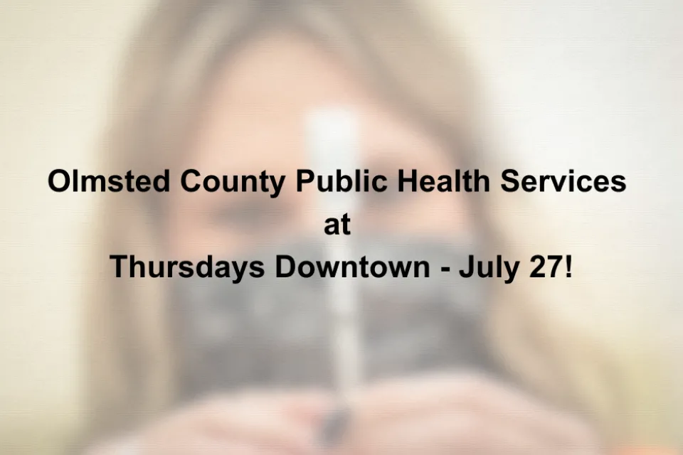 graphic promoting OCPHS at Thursdays Downtown