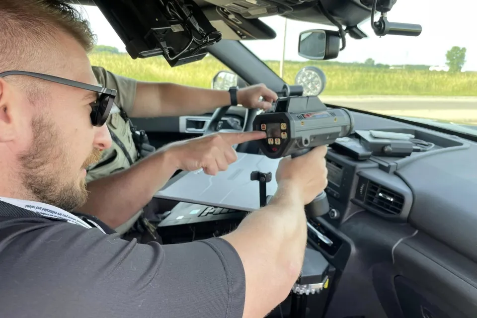 Sheriff's Office Intern Working