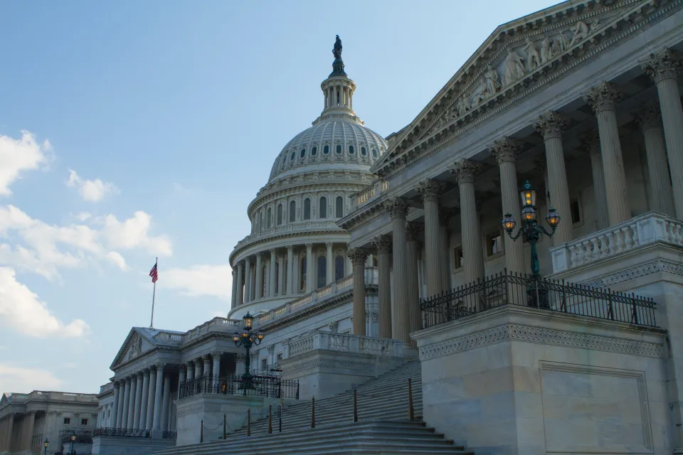 Capitol building in Washington DC