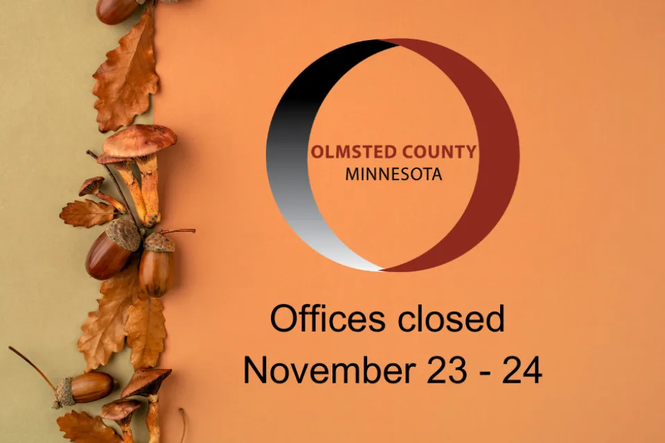 Olmsted County offices closed November 23-24