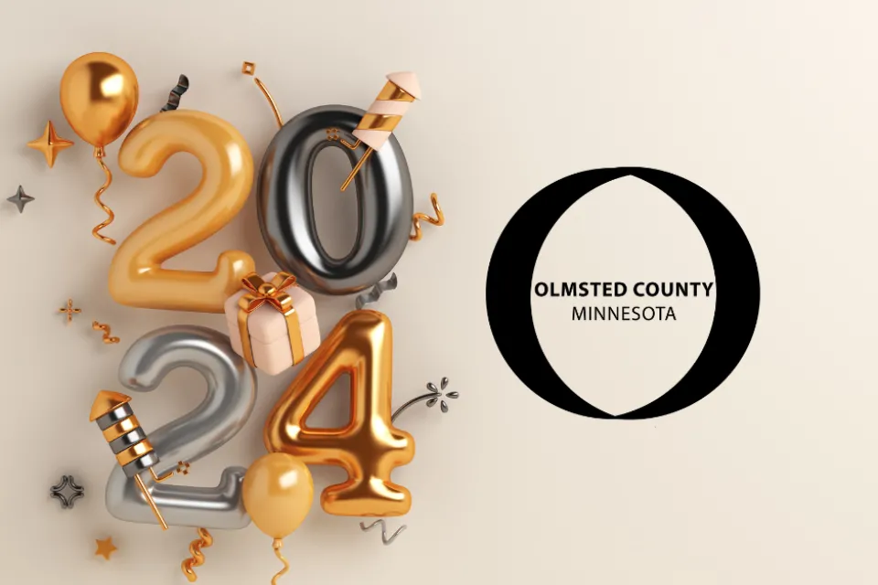 2024. Olmsted County logo