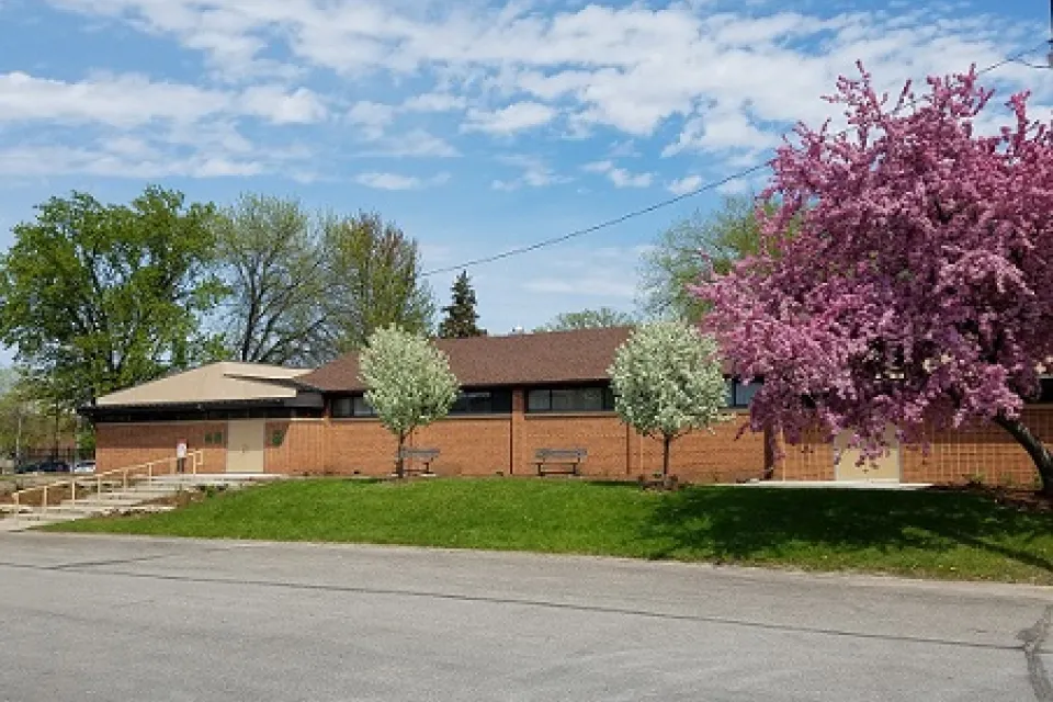 Exterior of Aune Hall