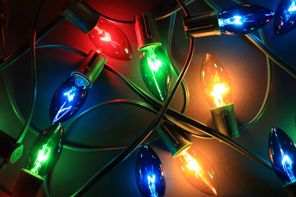 String of holiday lights