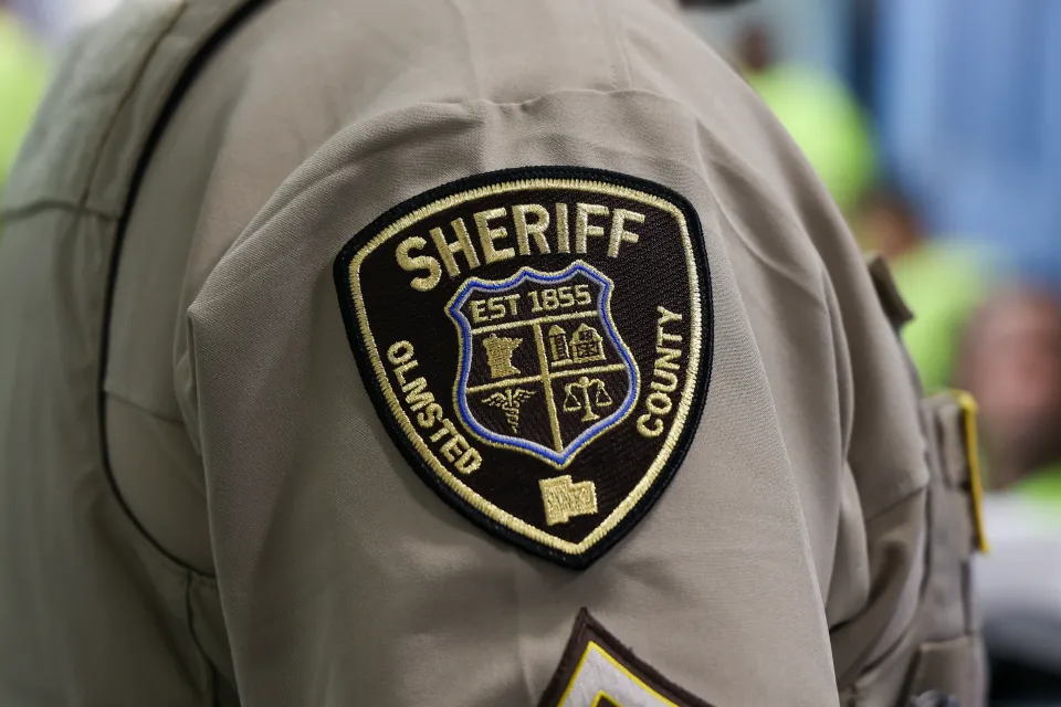 New Sheriff's Office Patch on a unform of a working deputy