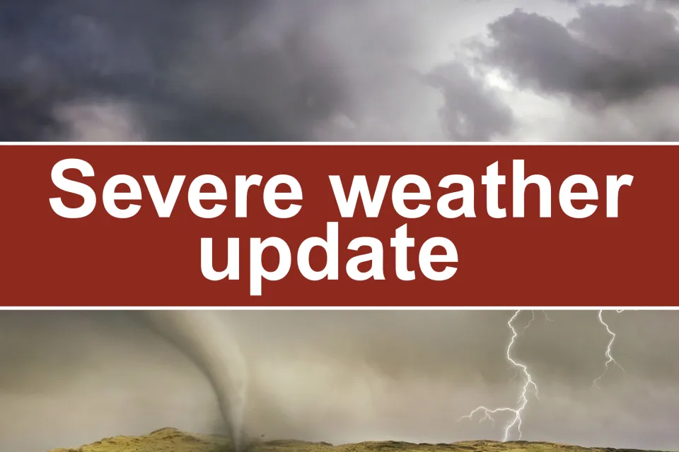 Severe weather update 